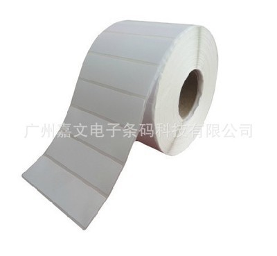 【【廠家直銷】銅版不干膠標簽60*40*1500 單排圓角中卷心】價格,廠家,圖片,不干膠標簽,廣州嘉文電子條碼科技-